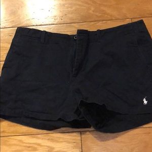 Women’s navy blue polo Ralph Lauren shorts